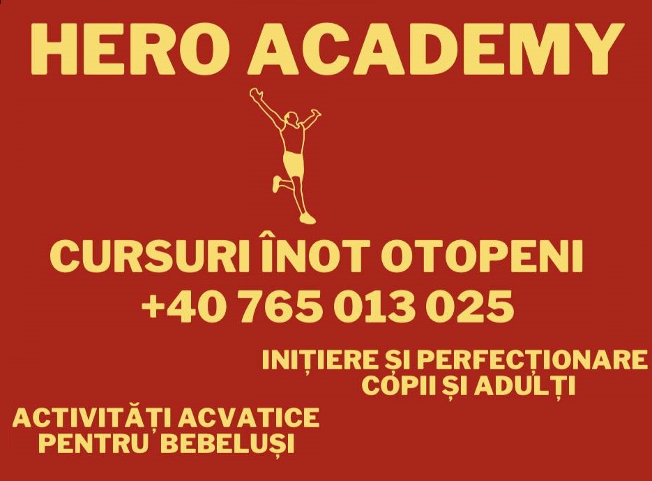 Hero Academy - Cursuri de inot pentru copii